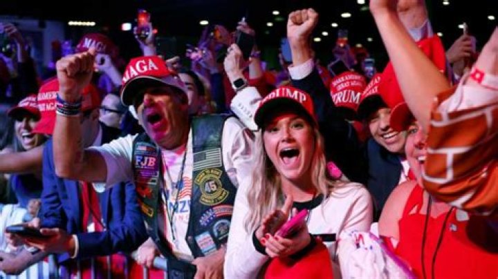 Trump Supporters Celebrate