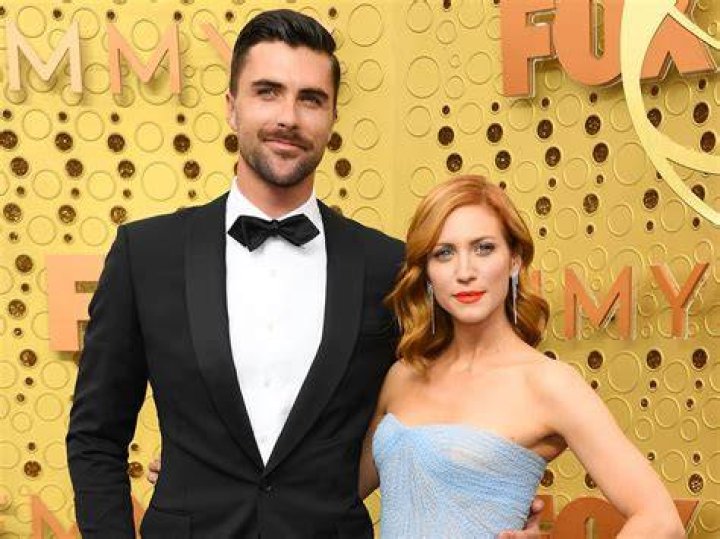 Tyler Stanaland, Brittany Snow. Tyler Stanaland, left, and Brittany Snow arrive at the 71st Primetime Emmy Awards, at the Microsoft Theater in Los Angeles 2019 Primetime Emmy Awards - Arrivals, Los Angeles, USA - 22 Sep 2019