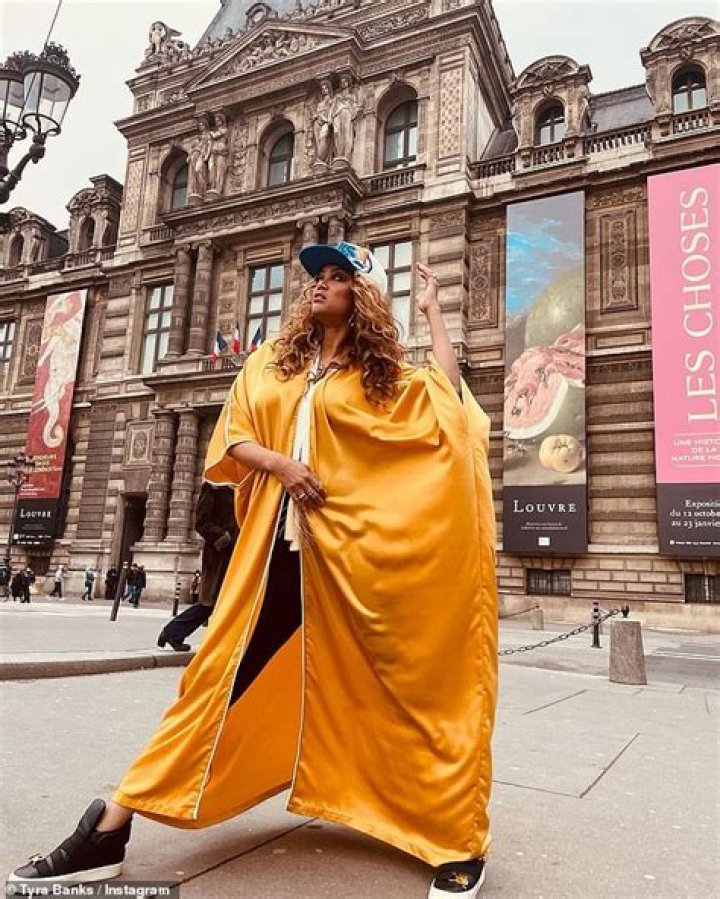 Tyra Banks Louis Vuitton show, Outside Arrivals, Fall Winter 2023, Paris Fashion Week Men's, France - 19 Jan 2023