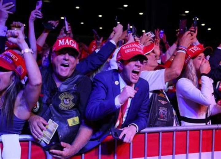 U.S. Trump Supporters Rally