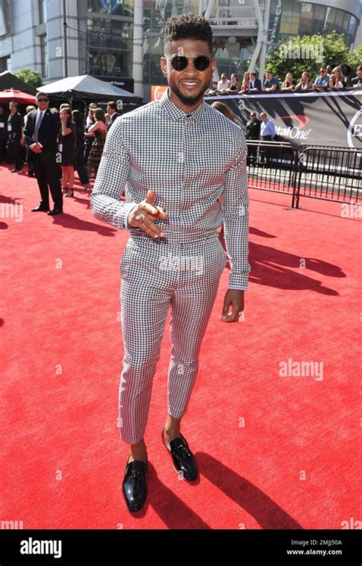 Usher arrives at the ESPY Awards, at the Microsoft Theater in Los Angeles 2019 ESPY Awards - Arrivals, Los Angeles, USA - 10 Jul 2019