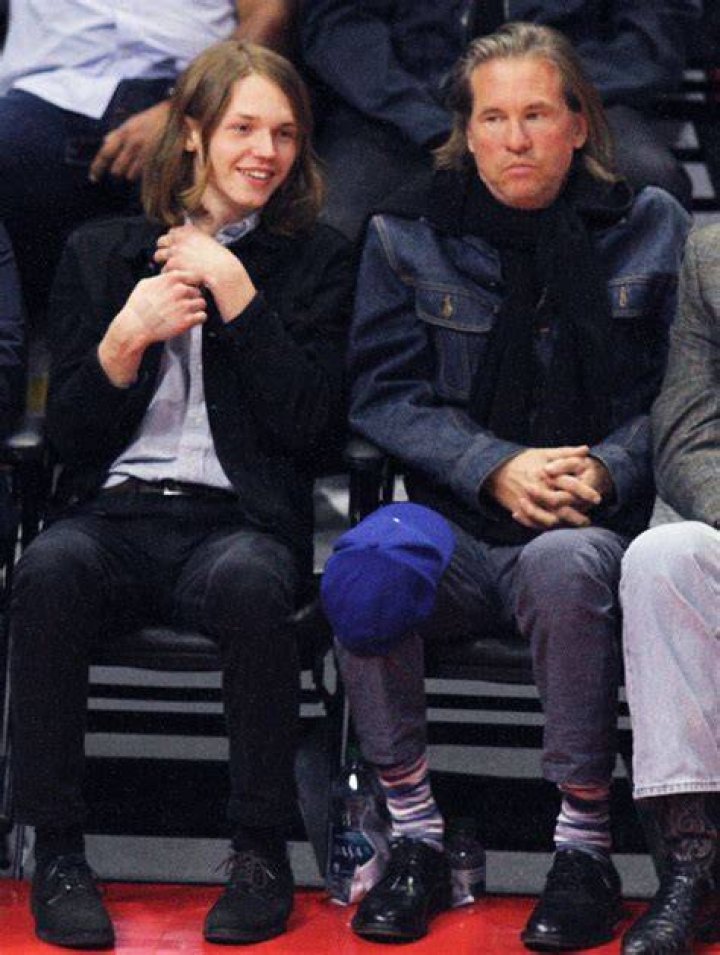 Val Kilmer & Son Jack Watch The Clippers