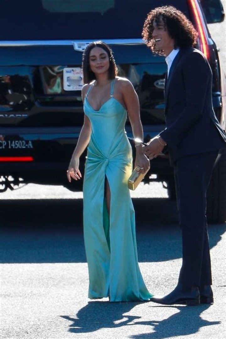 Vanessa Hudgens arrives for the 94th annual Academy Awards at the Dolby Theatre in the Hollywood section of Los Angeles on Sunday, March 27, 2022. Academy Awards 2022, Los Angeles, California, United States - 27 Mar 2022