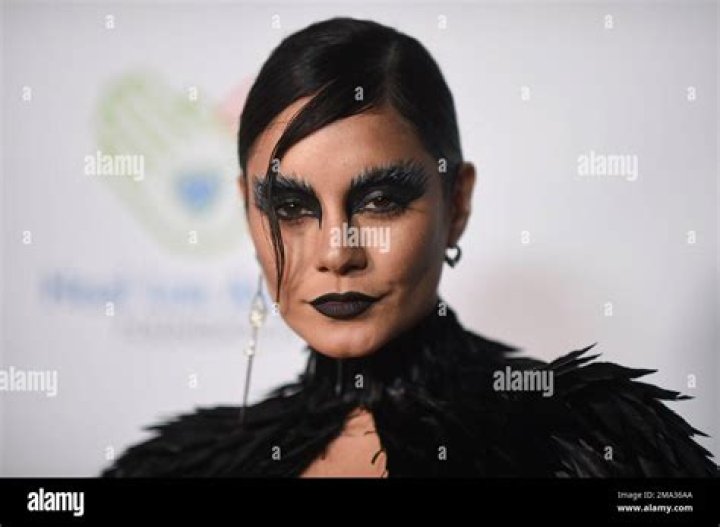 Vanessa Hudgens attends the "Thriller Night" costume for a cause party, in the Encino neighborhood of Los Angeles 'Thriller Night' Costume for a Cause Party, Los Angeles, United States - 28 Oct 2022
