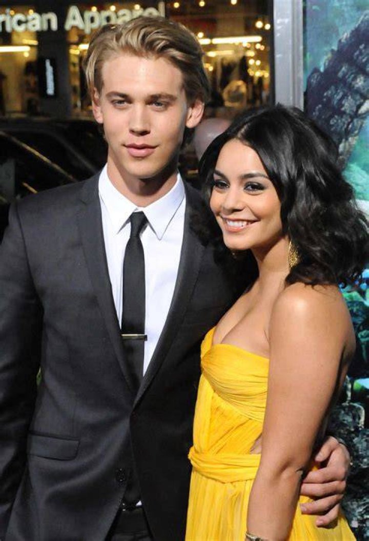 Vanessa Hudgens, Austin Butler. Vanessa Hudgens and Austin Butler arrive at the Los Angeles premiere of "Once Upon a Time in Hollywood" at the TCL Chinese Theatre on LA Premiere of "Once Upon a Time in Hollywood", Los Angeles, USA - 22 Jul 2019