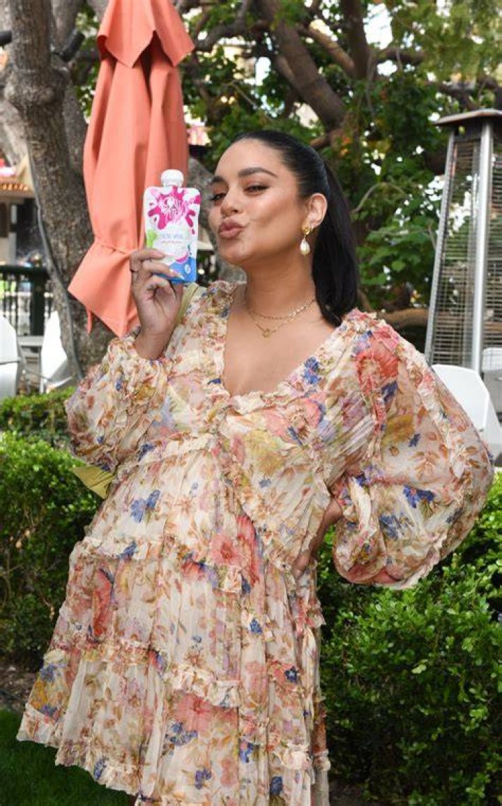 Vanessa Hudgens Rocks A Floral Bikini In Italy