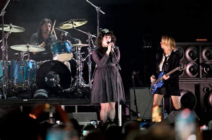 Violet Grohl performs "Help Me" at the 31st annual MusiCares Person of the Year benefit gala honoring Joni Mitchell, at the MGM Grand Conference Center in Las Vegas31st Annual MusiCares Person of the Year - Show, Las Vegas, United States - 01 Apr 2022