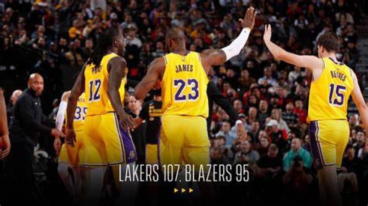 Watch Lakers Trail Blazer Game Live Stream
