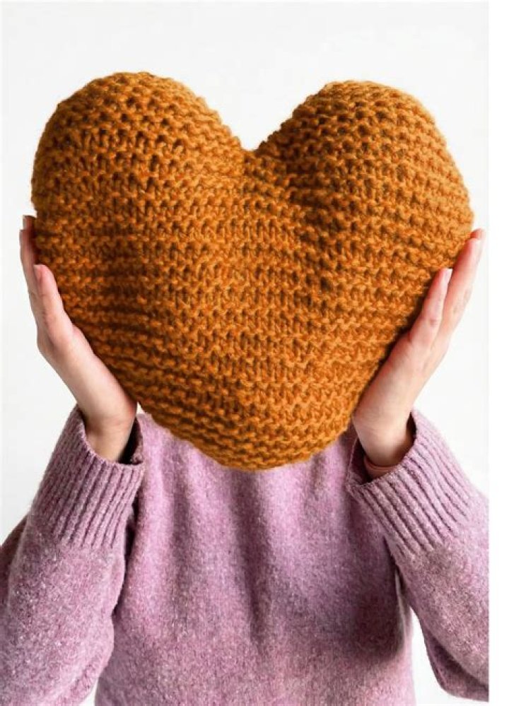 We Are Knitters Happy Cushion Knitting Kit, $55, weareknitters.com