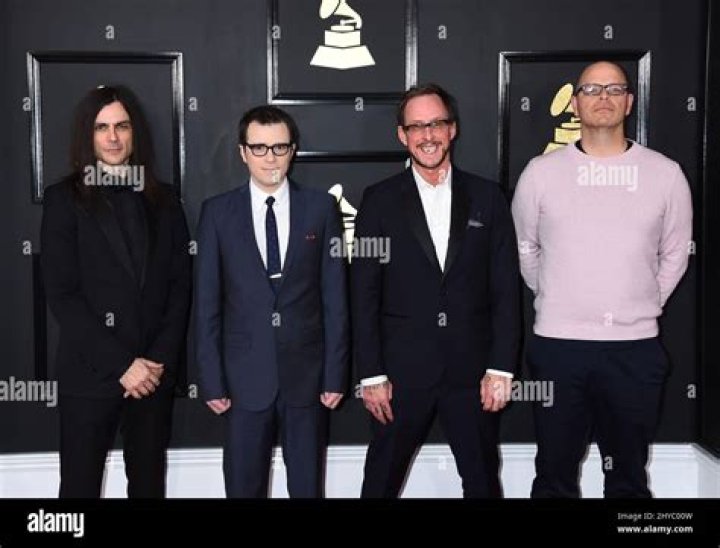 Weezer At The 59th Annual Grammy Awards