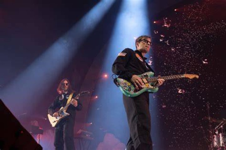 Weezer Performs At Concert In Machester