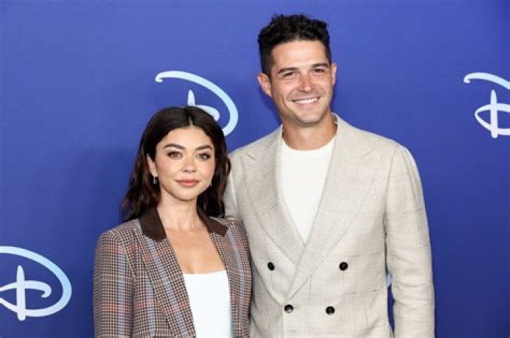 Wells Adams, Sarah Hyland Amazon Golden Globes After Party, Inside, Los Angeles, USA - 07 Jan 2018