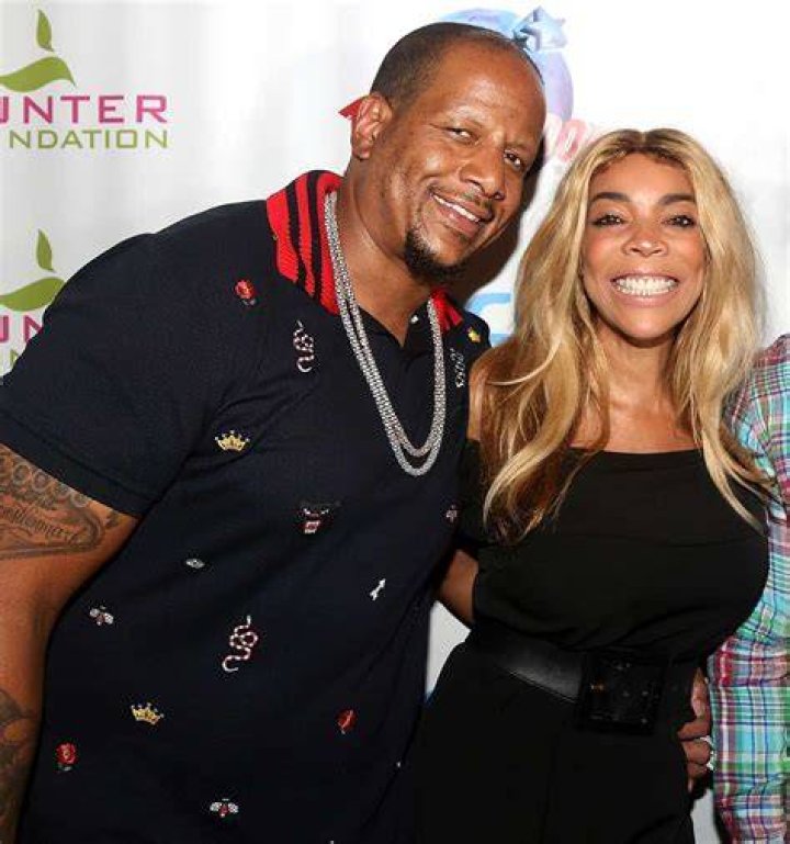Wendy Williams and husband Kevin Hunter attend Wendy Williams Birthday Party and The Hunter Foundation Give Back Gala 2018 on July 18, 2018 at The Hammerstein Ballroom within the Manhattan Center Studios in New York City, USA. (Photo by Daniela Kirsch/NameFace/Sipa USA)(Sipa via AP Images)