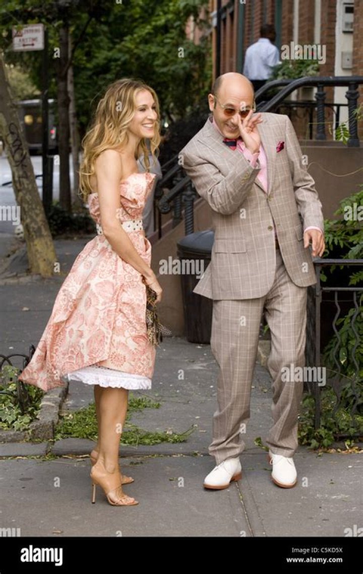 Willie Garson Kisses Sarah Jessica Parker