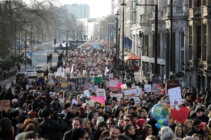 Women&rsquo;s March In London