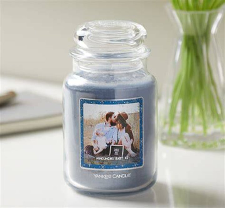 Yankee Candle Personalized Candle, $34.50, yankeecandle.com
