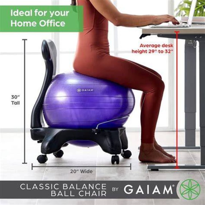 yoga ball chair review