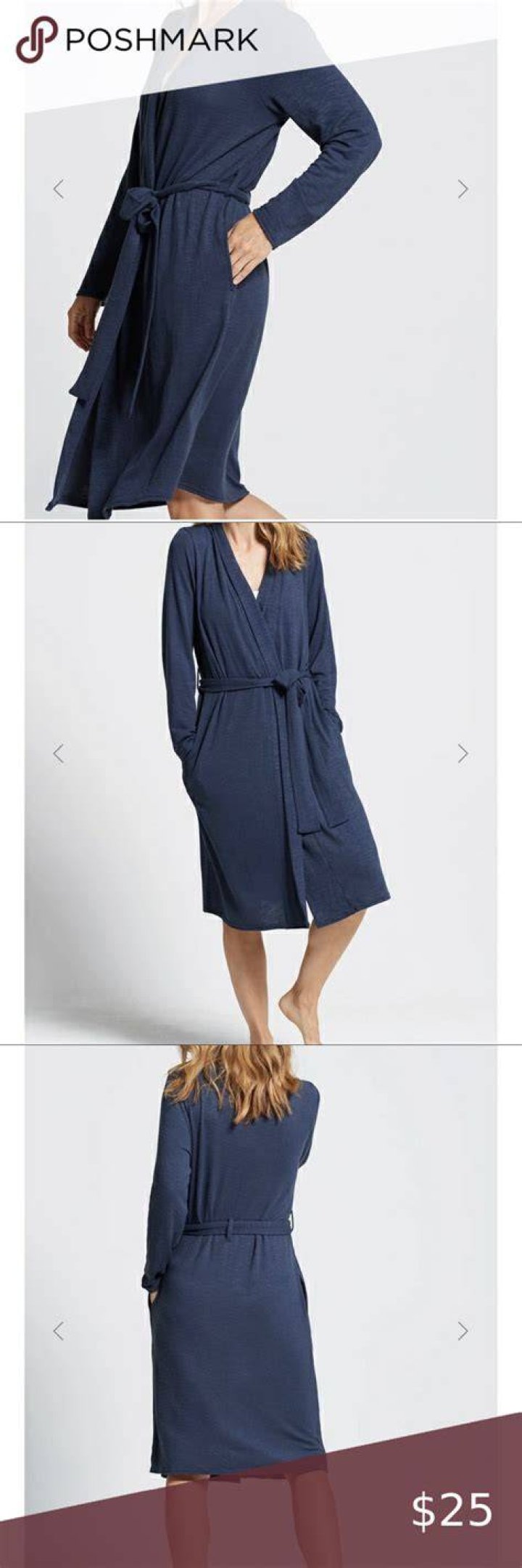 Yummie Slub Knit Midi Robe, $62, yummie.com