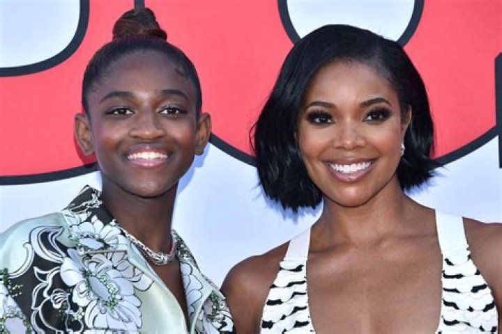 Zaya Wade at Cheaper By the Dozen Premiere