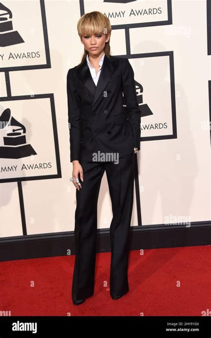 Zendaya 58th Annual Grammy Awards, Arrivals, Los Angeles, America - 15 Feb 2016