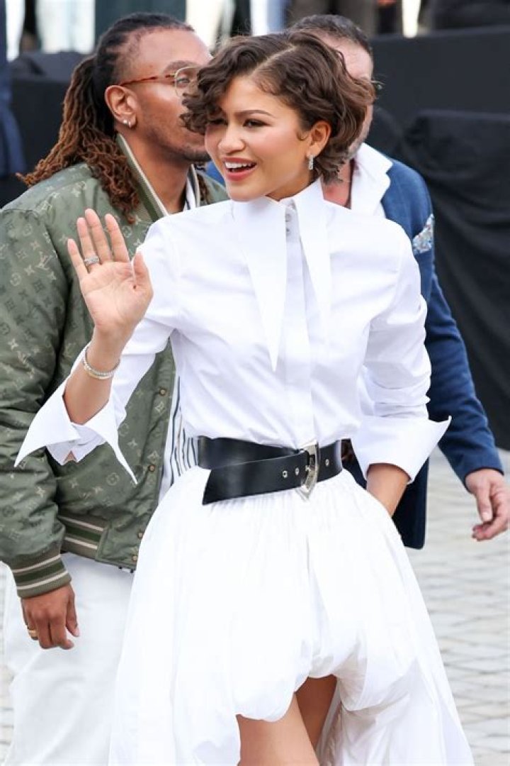 Zendaya At Fashion Week 2020