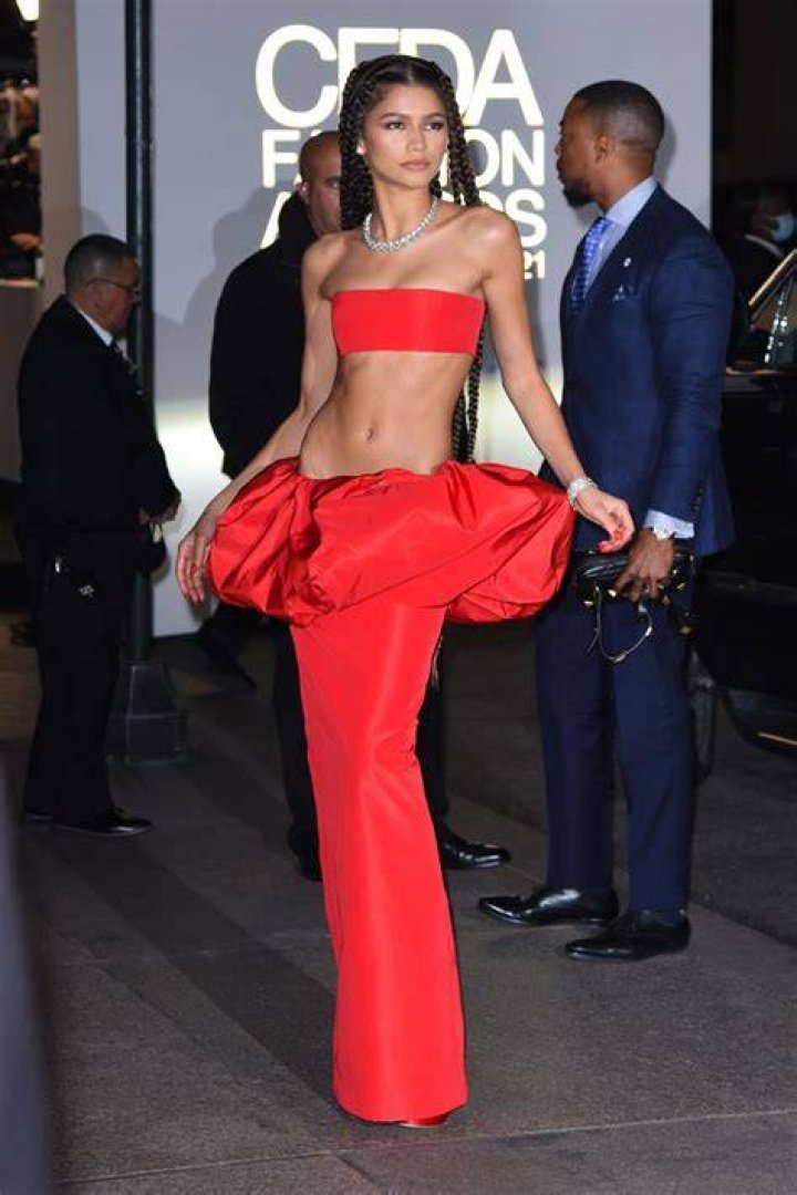 Zendaya At The CFDA X Vogue Fashion Fund Dinner