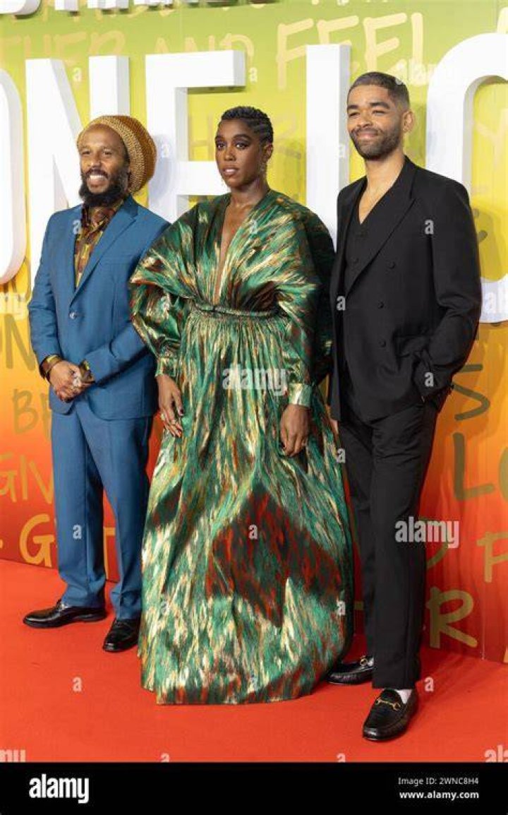 Ziggy Marley, Lashana Lynch, and Kingsley Ben-Adir 'Bob Marley: One Love' film premiere, London, UK - 30 Jan 2024