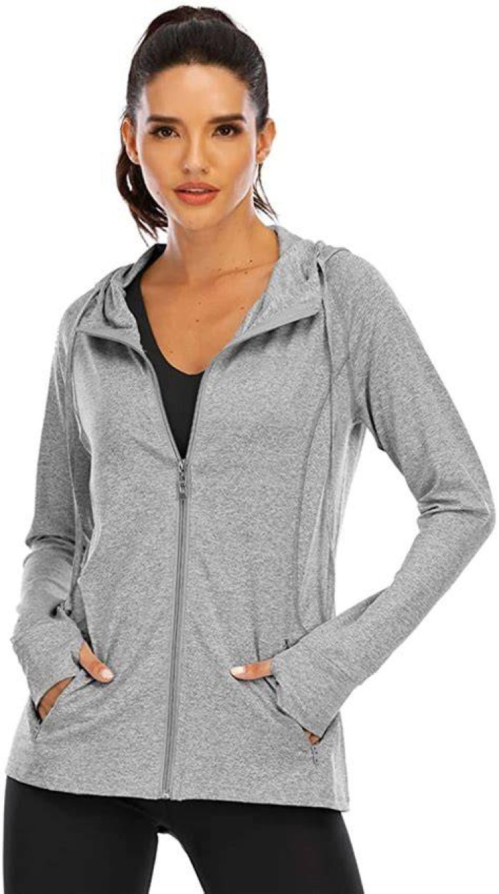 Zip-up workout jackets