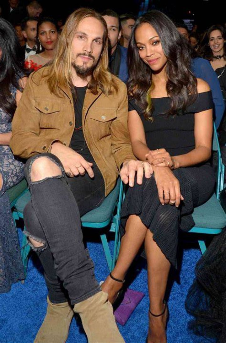 Zoe Saldana and Marco Perego'The Hand of God' premiere, 78th Venice International Film Festival, Italy - 02 Sep 2021
